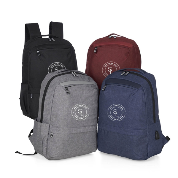 Mochila de Nylon USB 21L
