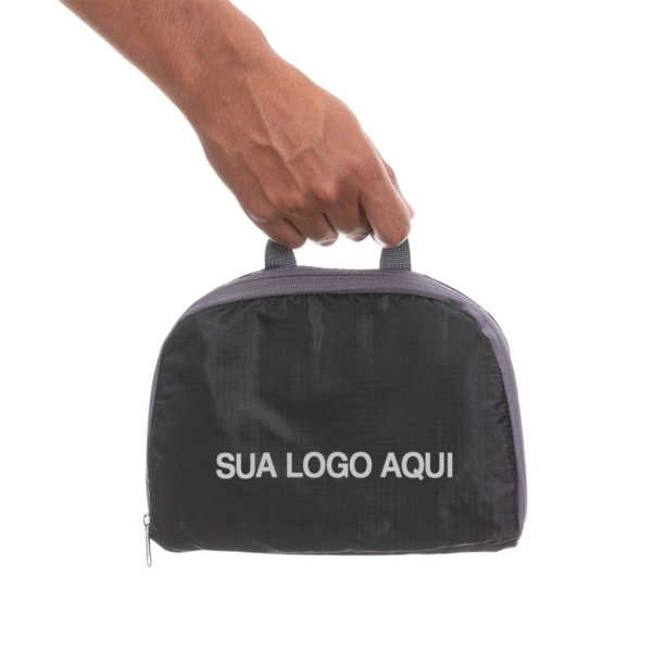 Mochila de Nylon Dobrável Personalizada - Image 8