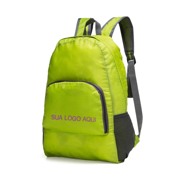 Mochila de Nylon Dobrável Personalizada - Image 3