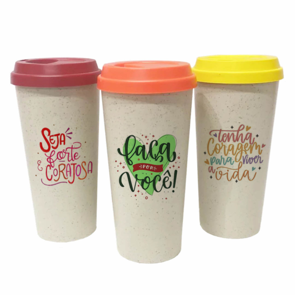 Copo Linha Eco Fibra 600ml Personalizado em 3D UV - Image 7