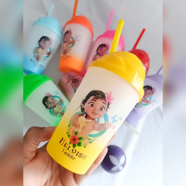 Copo Jateado com Tampa Chantilly Personalizado 300ml - Image 7