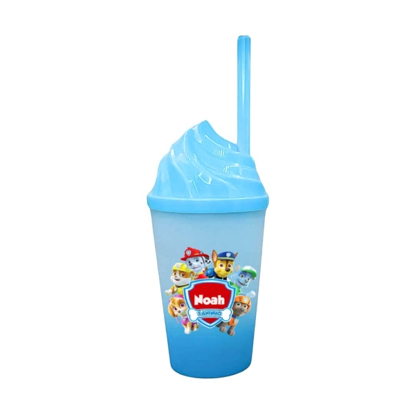 Copo Jateado com Tampa Chantilly Personalizado 300ml - Image 6