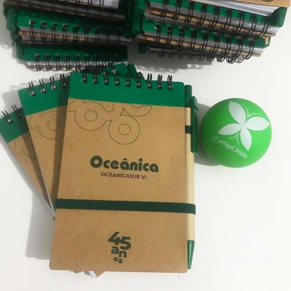 Bloco de Anotações Ecológico com Caneta - Image 5